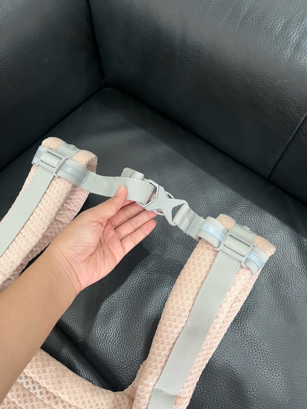 Địu Ergobaby Alta Hip Seat, Pink Quartz ( size: 5kg5->20kg ~ 4->48m) - Ảnh 3