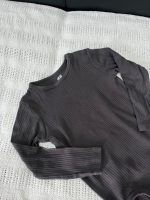 Set 3 bodysuit dài tay H&M màu xám, đen (size 1,5→2y) - Ảnh 17