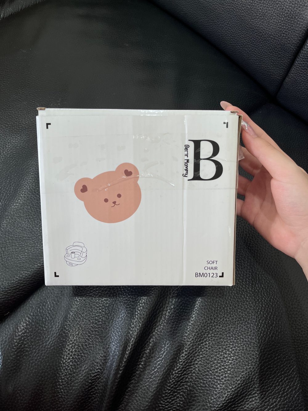Ghế hơi tập ngồi Bear Mommy (size 3→36m) full box - Ảnh 17