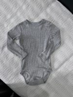 Set 3 bodysuit dài tay H&M màu xám, đen (size 1,5→2y) - Ảnh 7