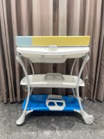 Kệ tắm và thay bỉm Cam màu xanh (no box), tặng kèm lưới tắm - Ảnh 7