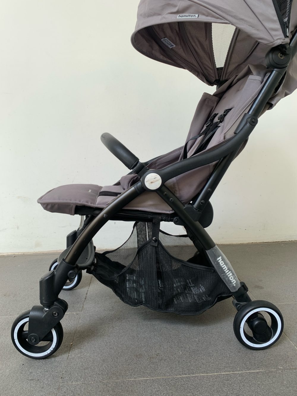 Xe đẩy Hamilton X1 Plus màu xám ánh rêu ( sơ sinh-4y~22kg) - Ảnh 20