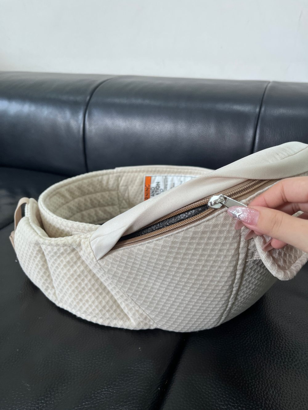 Địu Ergobaby Alta Hip Seat, Natural Beige (size 4→48m~5.5→20.4kg) - Ảnh 20