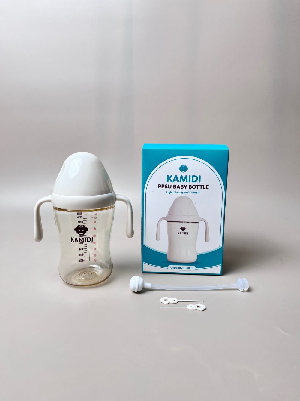 Bình sữa Kamidi PPSU Baby Bottle 300ml (full box) - Ảnh 20
