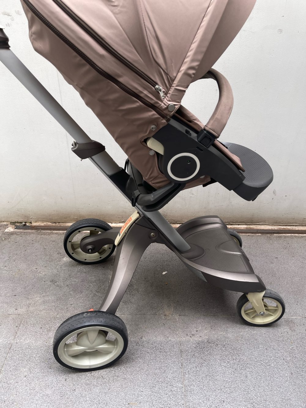 Xe đẩy Stokke Xplory màu nâu (no box, Size: 0-4y, tối đa 22kg) - Ảnh 8