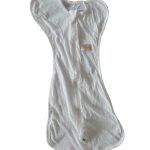 Nhộng chũn Malang Honey màu trắng may logo ngực(size M~6→9kg)