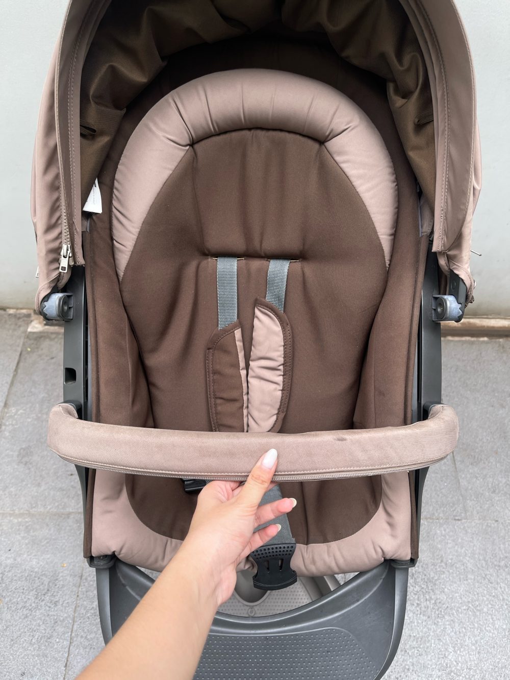 Xe đẩy Stokke Xplory màu nâu (no box, Size: 0-4y, tối đa 22kg) - Ảnh 14