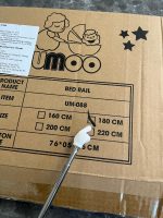 Thanh chắn giường Umoo bản nâng cấp màu ghi (KT: 180x73cm) full box - Ảnh 7