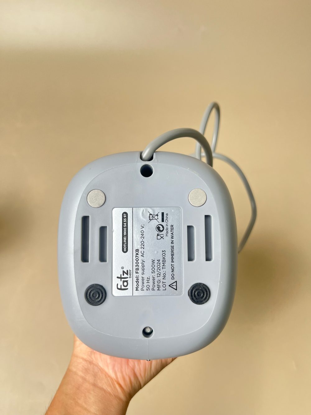 Máy hâm sữa siêu tốc Fatzbaby Mono 17 ( no box) - Ảnh 12