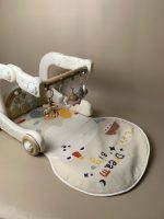 Thảm nhạc, đàn piano, xe tập đi cho bé hoạ tiết vũ trụ màu trắng be (no box) - Ảnh 4