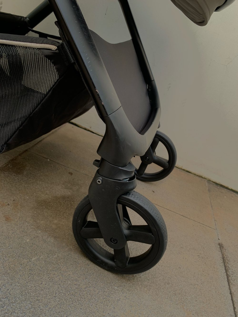 Xe đẩy Chicco Premium Mysa, Màu be ánh kim ( size: 0->4y~22kg) kèm áo mưa - Ảnh 11