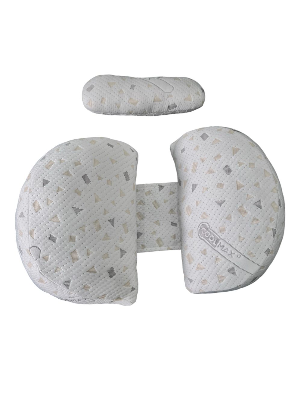 22a620407aa24db8930b3c6178a3de86 Gối bầu cánh tiên kèm gối phụ màu trắng no brand - Ảnh 1