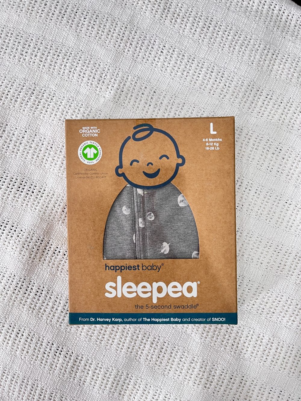 Chũn quấn HAPPIEST BABY Sleepea size L/4→6m~8→12kg (full box) - Ảnh 3