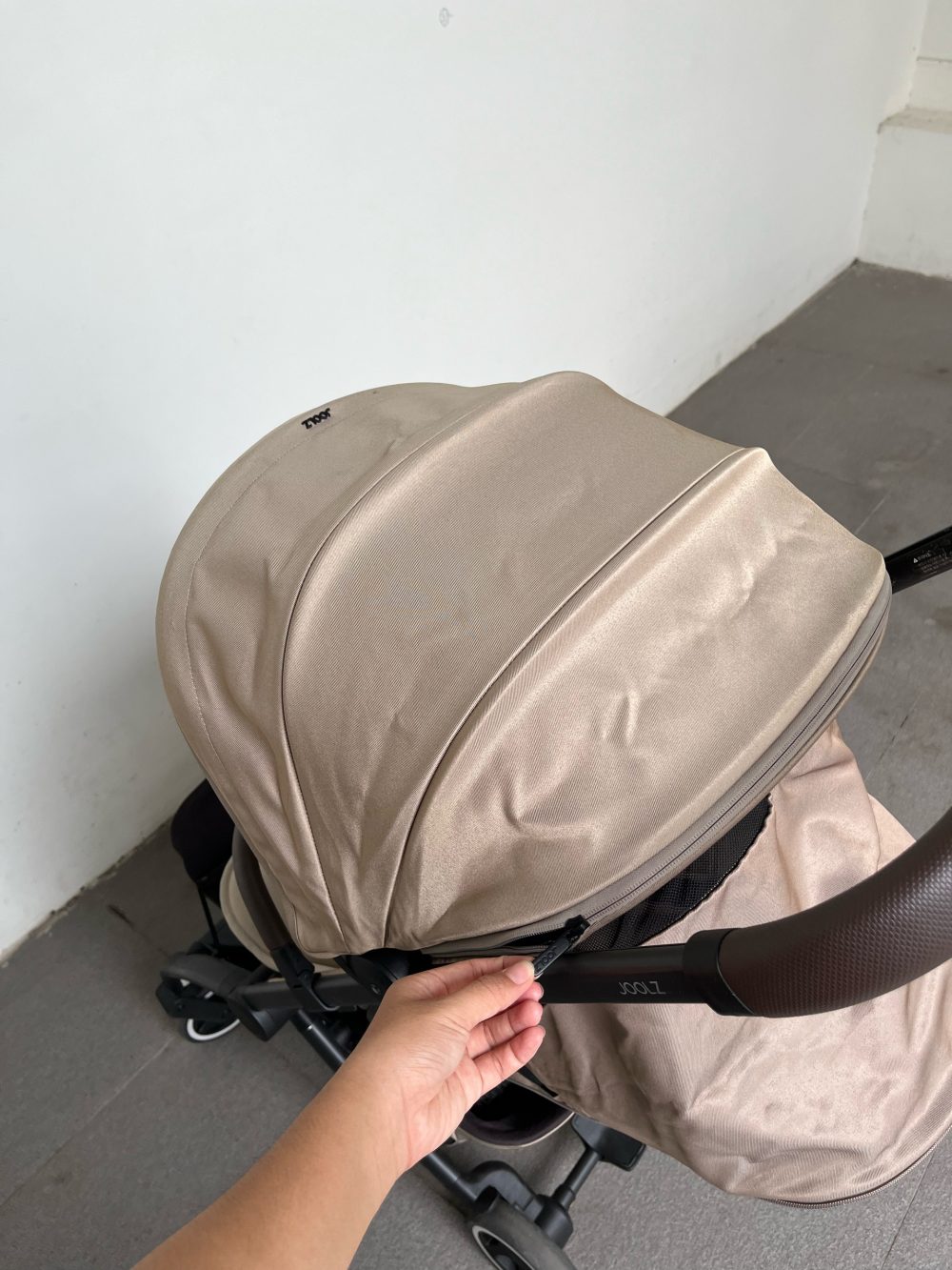 Xe đẩy Joolz Aer 1 màu Lovely Taupe ( size: 6m->4y, tối đa 22kg) kèm cup holder và đệm lót joolz - Ảnh 15