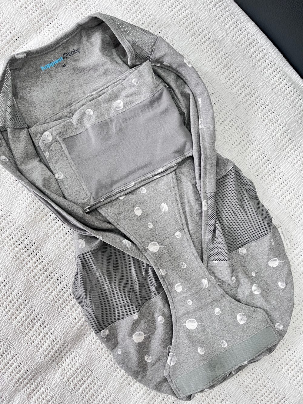 Chũn quấn HAPPIEST BABY Sleepea size M/2→4m~5→8kg (full box) - Ảnh 13
