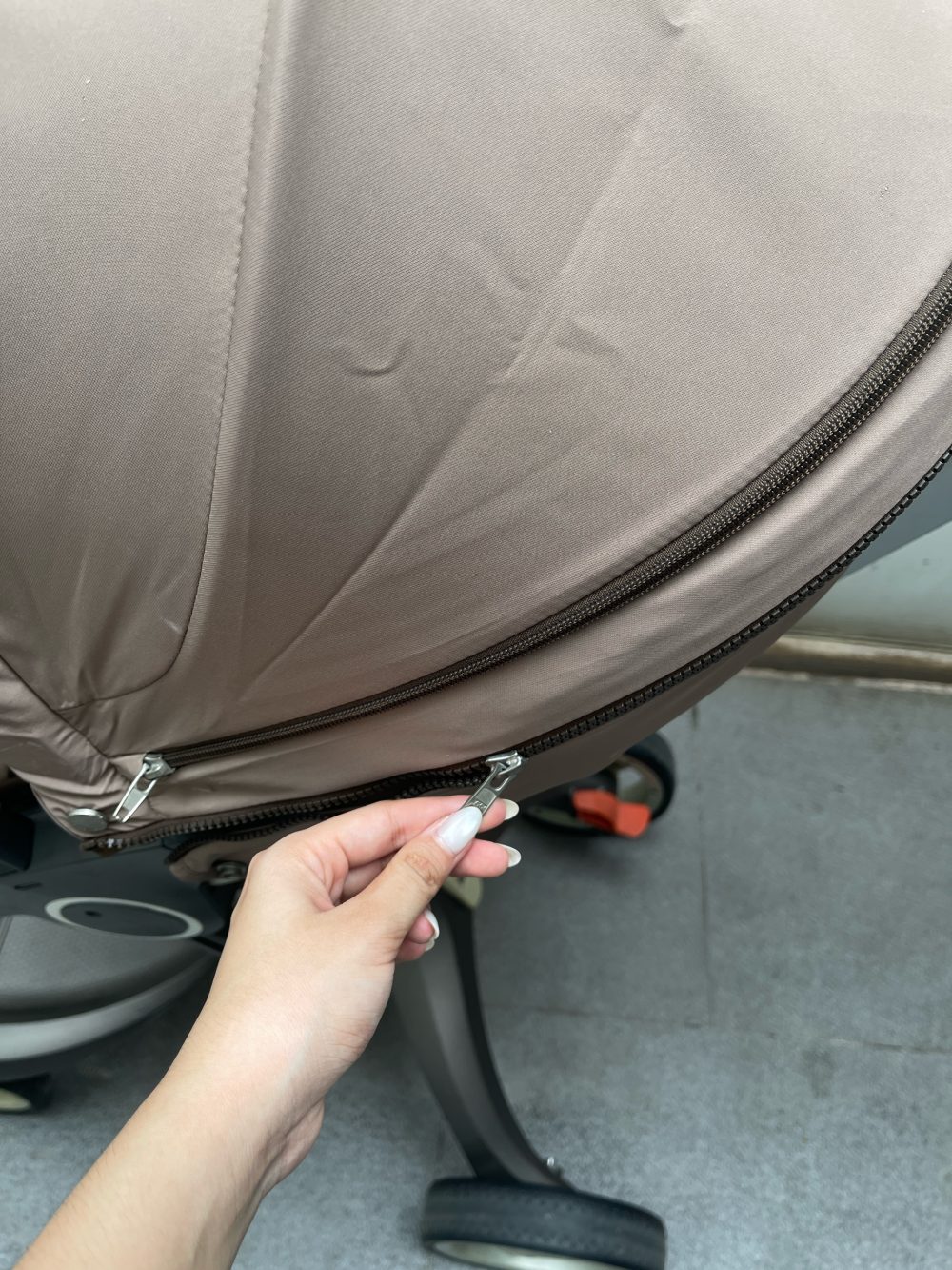 Xe đẩy Stokke Xplory màu nâu (no box, Size: 0-4y, tối đa 22kg) - Ảnh 31