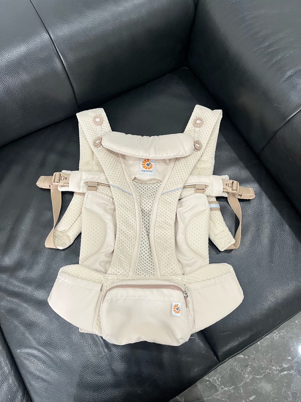 Địu Ergobaby Omni Breeze, Natural Beige( size: 3kg2→20kg~ 0→48m) - Ảnh 10