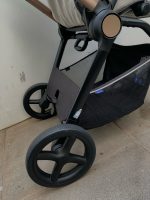 Xe đẩy Chicco Premium Mysa, Màu be ánh kim ( size: 0->4y~22kg) kèm áo mưa - Ảnh 10