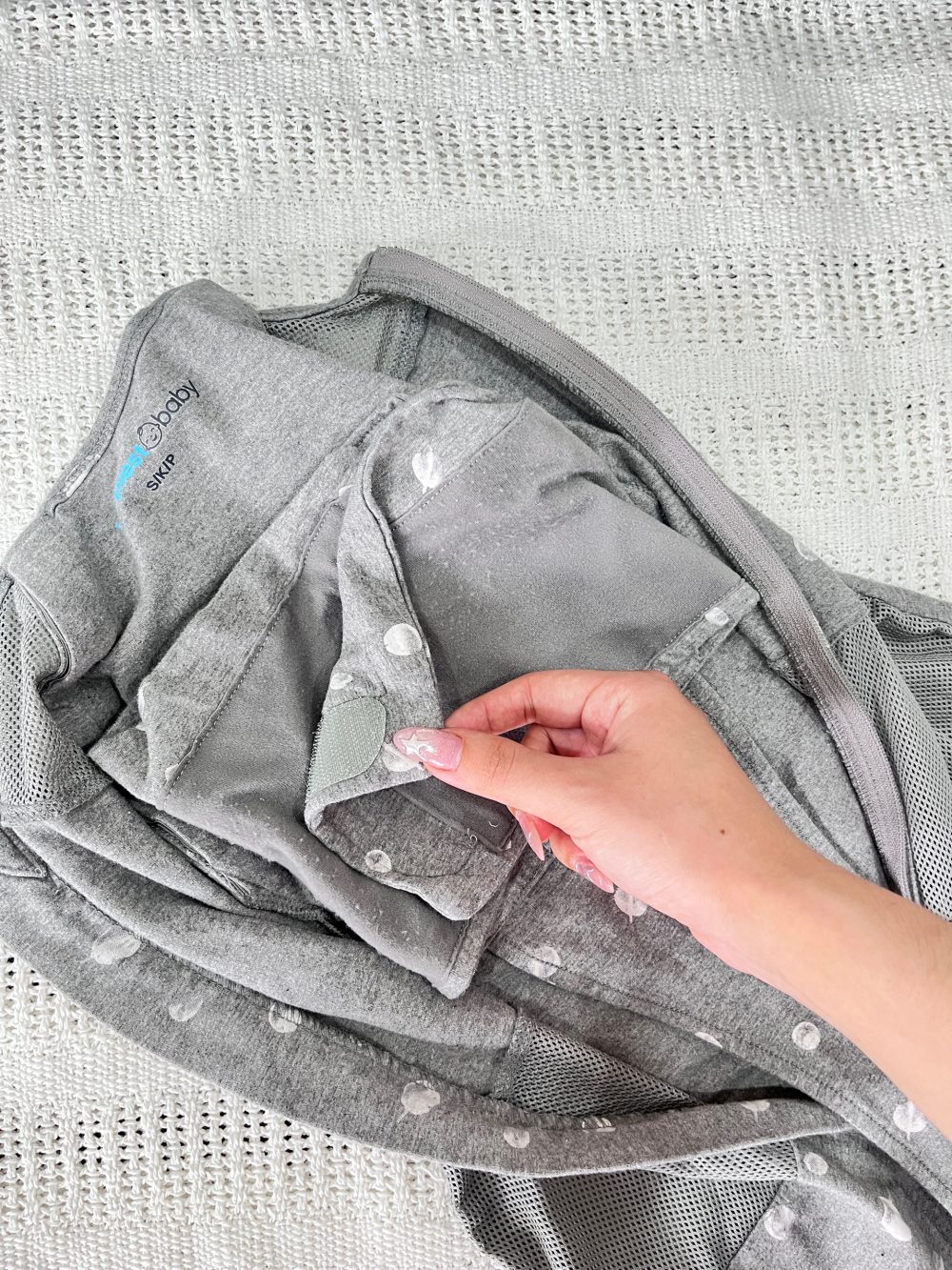 Chũn quấn HAPPIEST BABY Sleepea size - S/0→2m~2→5kg (no box) - Ảnh 12