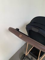 Xe đẩy Cybex Mios 2 màu xanh đen khung gold rose (sơ sinh-4y~22kg) - Ảnh 5