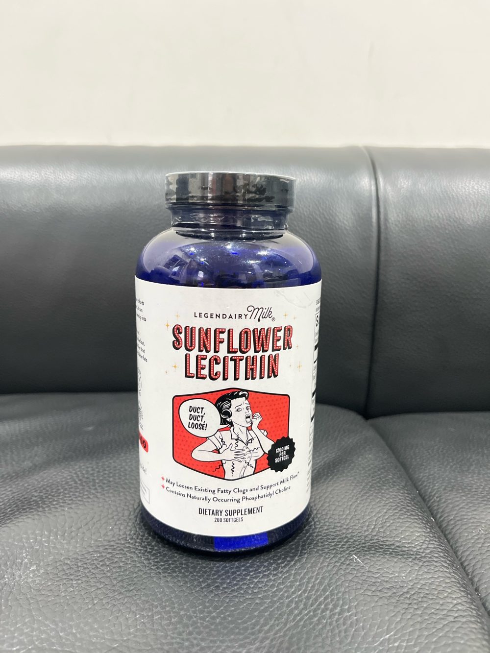 Viên Chống Tắc Tia Sữa Legendairy Milk Sunflower Lecithin 200 viên ( date: 6/2028) new 100% - Ảnh 2