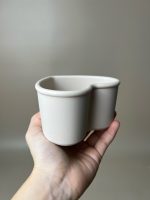 Hộp trữ đồ ăn dặm silicone Loveat hình trái tim màu be (no box) - Ảnh 8