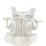 Địu Ergobaby Omni Breeze, Pearl Grey (size: 3kg2→20kg4~ 0→48m)