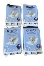 Set 4 bịch tấm lót thay tã dùng 1 lần Aiwibi size M ( 60x60) Date: 8/2027
