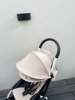 Xe đẩy Babyzen YoYo+ khung trắng màu beige ( size: 6m->22kg~4y), còn túi đựng - Ảnh 12