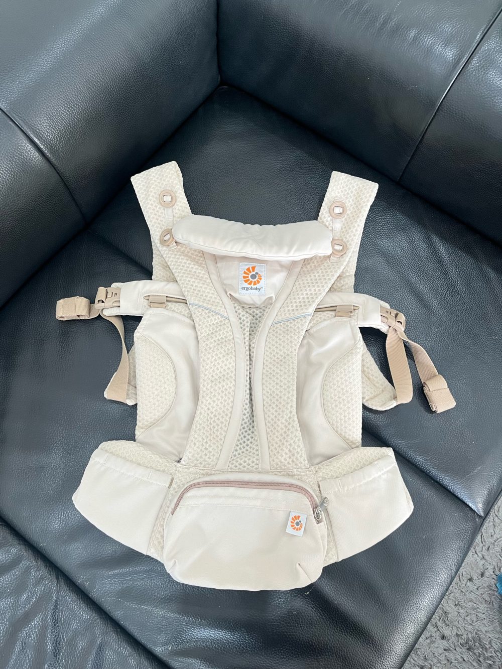 Địu Ergobaby Omni Breeze, Natural Beige( size: 3kg2→20kg~ 0→48m) - Ảnh 12
