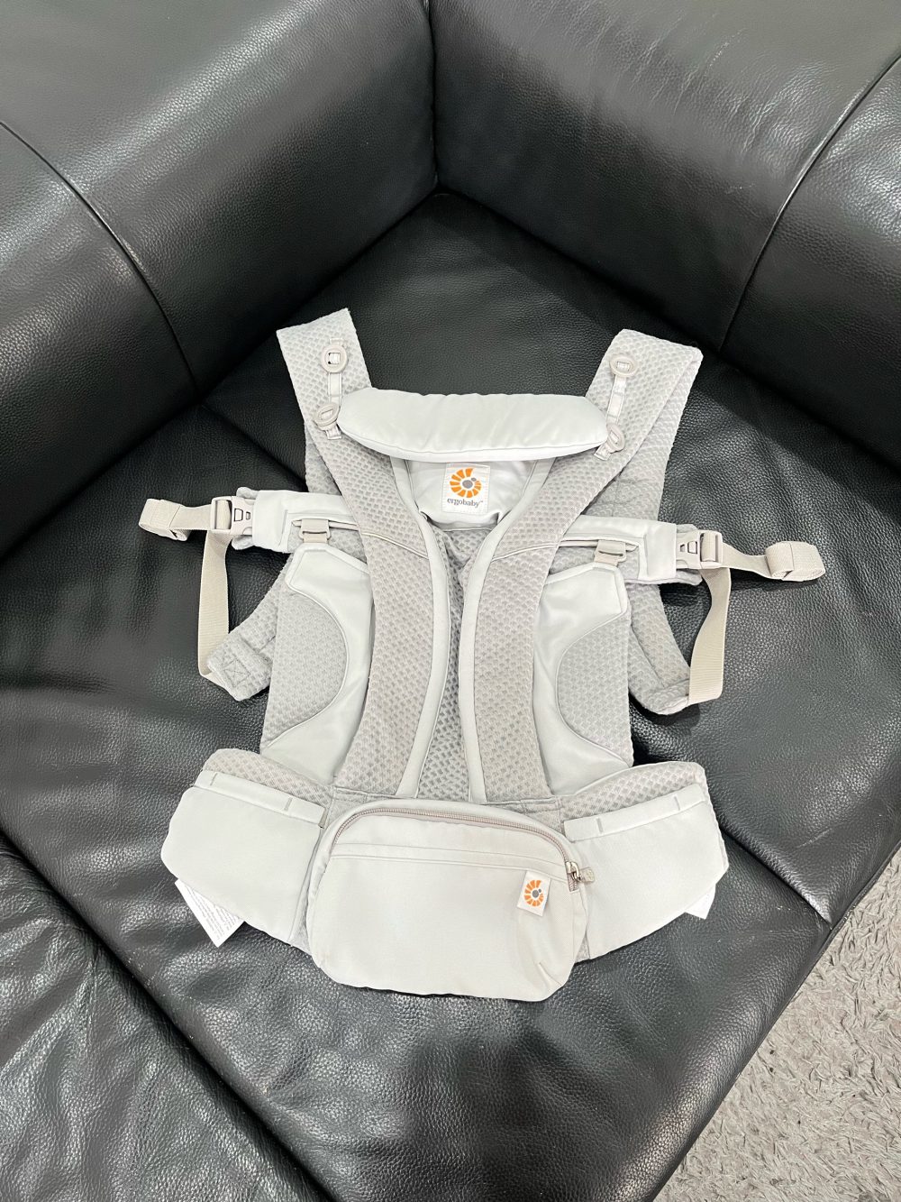 Địu Ergobaby Omni Breeze, Pearl Grey (size: 3kg2→20kg4~ 0→48m) - Ảnh 10