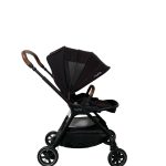 Xe đẩy Nuna Triv màu đen khung đen ( sơ sinh- 22kg~4y)