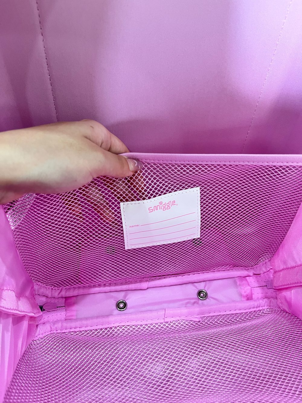Vali Smiggle Little Journeys Tiny Hardtop màu hồng (no box) - Ảnh 19