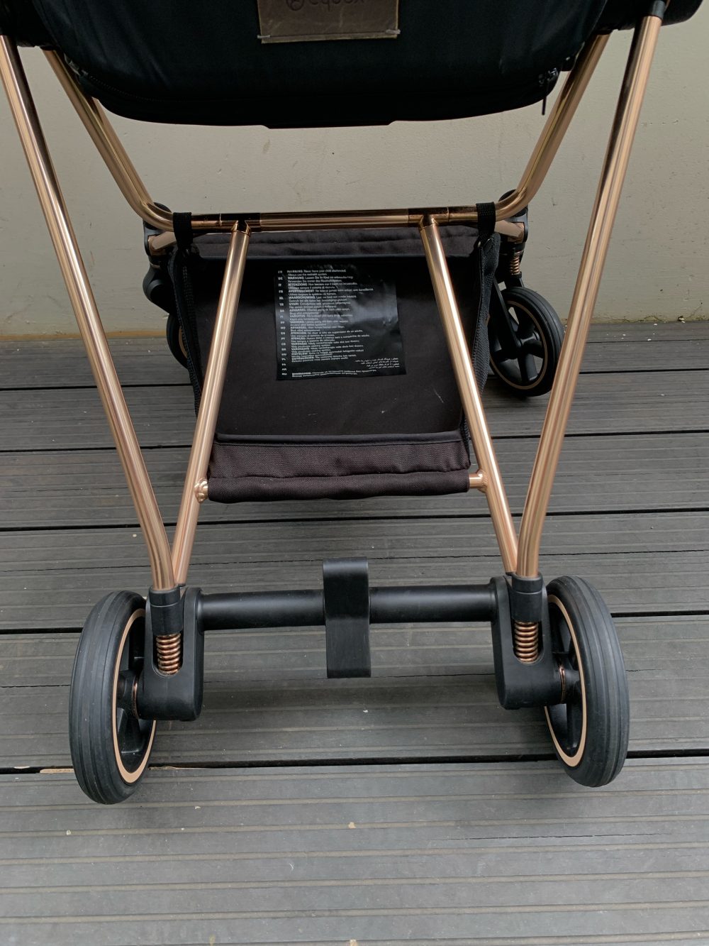 Xe đẩy Cybex Mios 2 màu xanh đen khung đen (sơ sinh-4y~22kg) - Ảnh 6