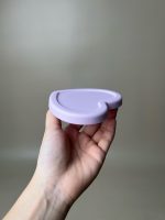 Hộp trữ đồ ăn dặm silicone Loveat hình trái tim màu tím (no box) - Ảnh 4