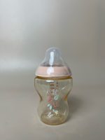 Bình Tommee Tipee 260ml hoạ tiết bướm màu hồng (no box) kèm núm ti số 2 ( size: 3->6m) - Ảnh 12