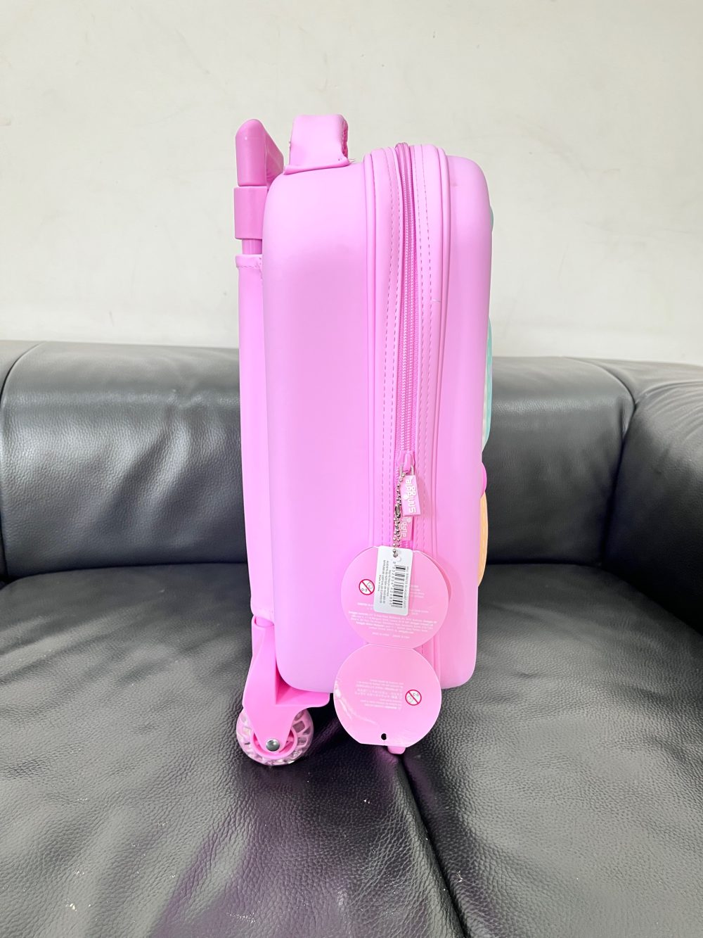 Vali Smiggle Little Journeys Tiny Hardtop màu hồng (no box) - Ảnh 8
