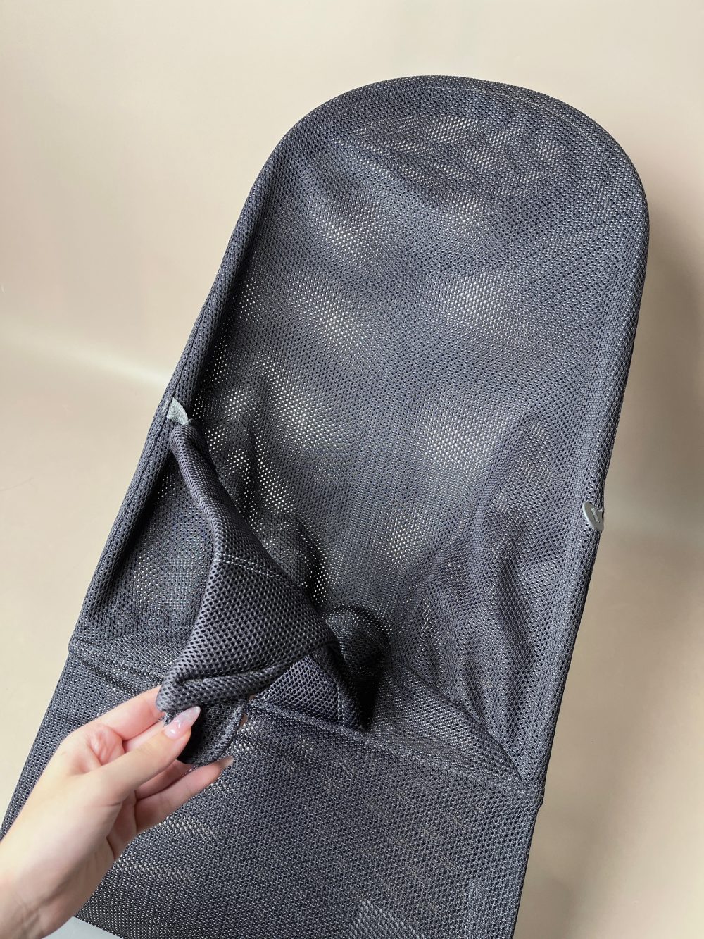Ghế rung Baby Bjorn Bouncer Bliss vải lưới mesh màu anthracite (no box) - Ảnh 8
