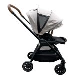 Xe đầy Nuna Triv màu xám khung đen (size: 0→ 4y, tối đa 22kg)