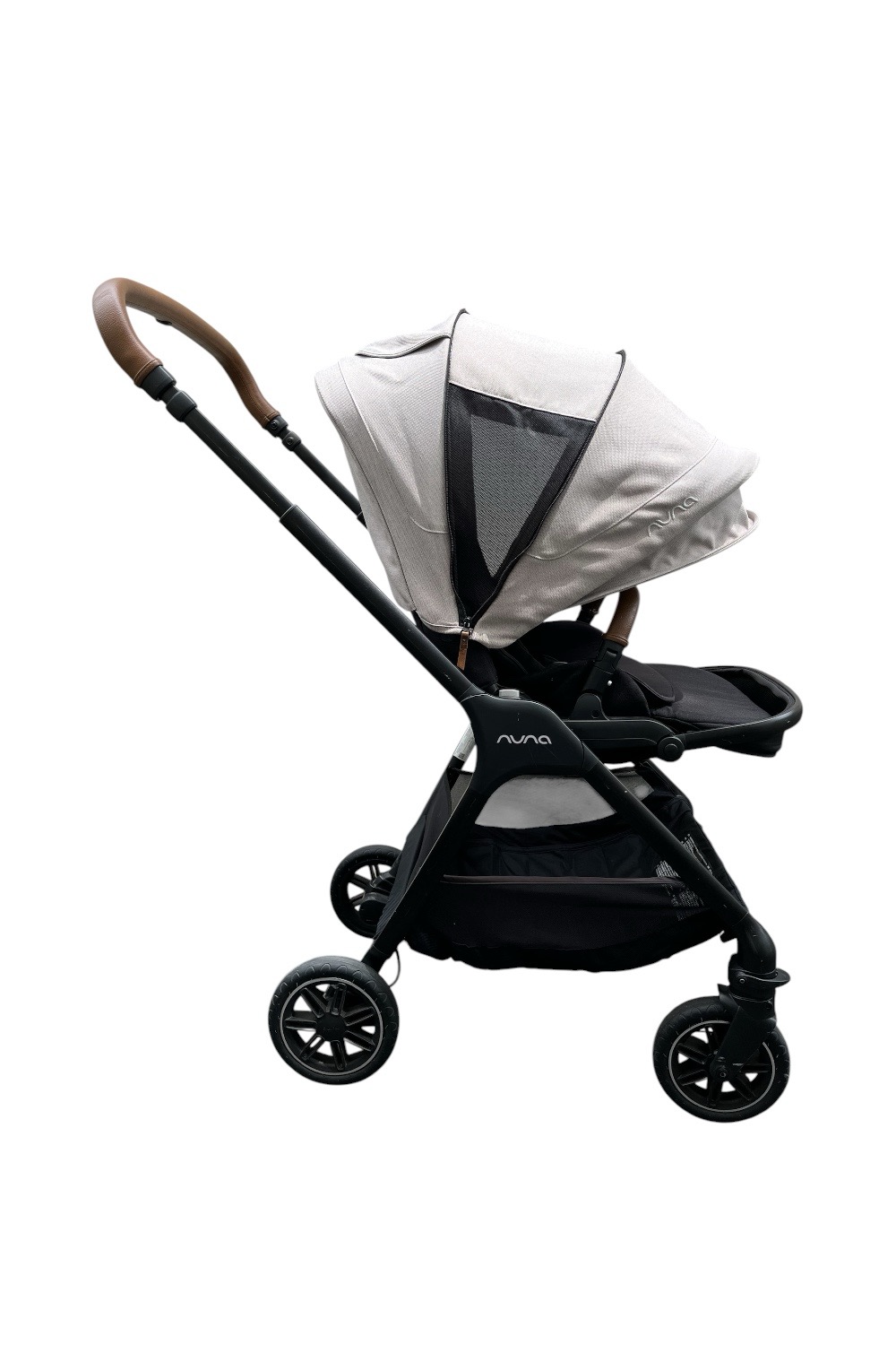 3828685b1d1e4c3992d0c698315eaffd Xe đầy Nuna Triv màu xám khung đen (size: 0→ 4y, tối đa 22kg) - Ảnh 1