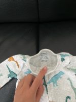 Set 2 bộ sleepsuit Carter’s hoạ tiết rừng khủng long ( size: newborn ) - Ảnh 4