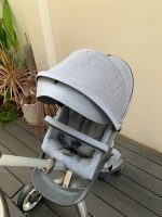 Xe đẩy Stokke Xplory màu xanh nhạt kèm màn chống muỗi (6m~36m) - Ảnh 30