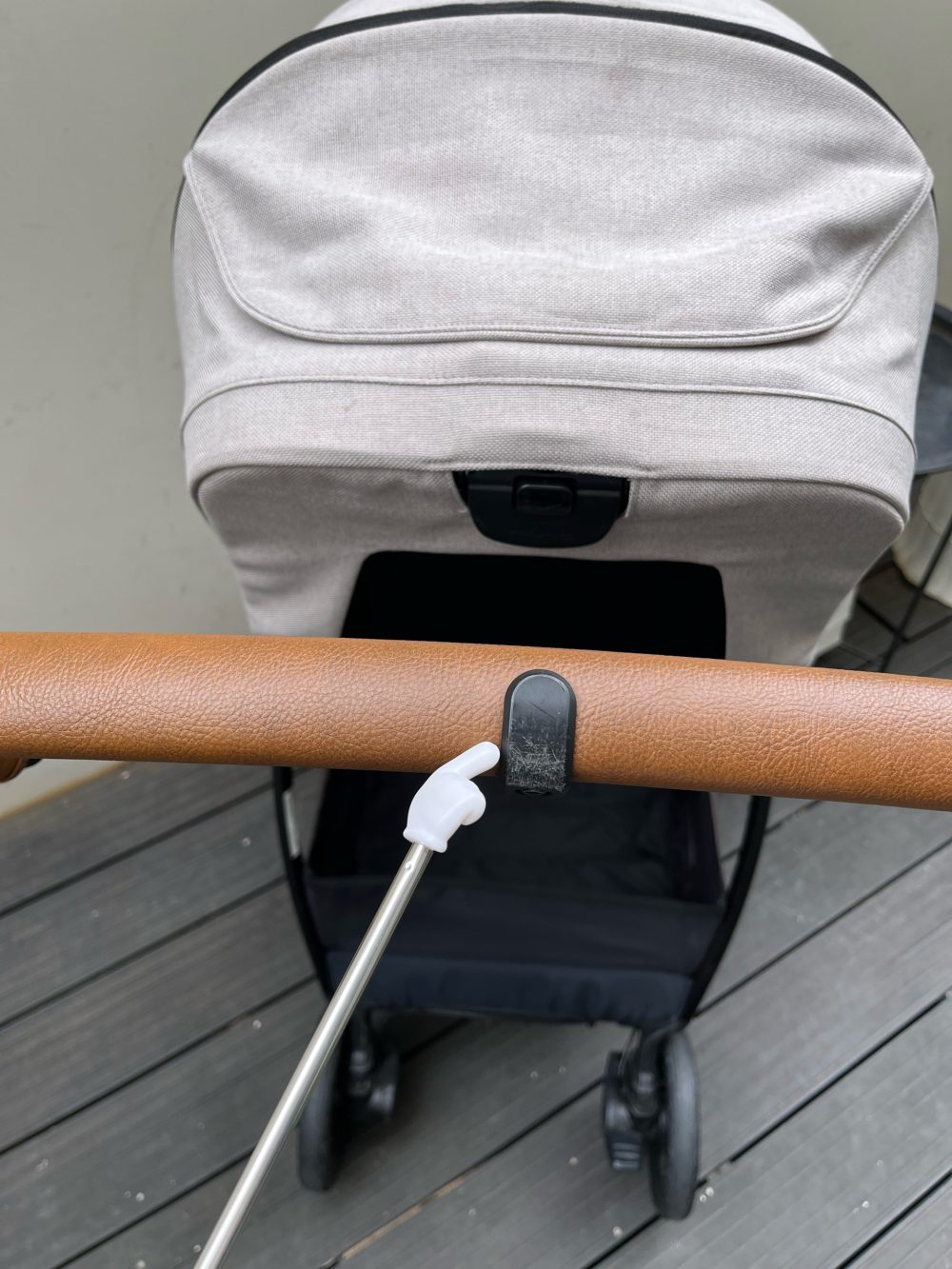 Xe đầy Nuna Triv màu xám khung đen (size: 0→ 4y, tối đa 22kg) - Ảnh 13