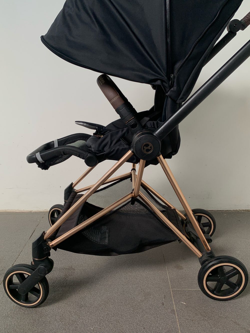 Xe đẩy Cybex Mios 2 màu xanh đen khung gold rose (sơ sinh-4y~22kg) - Ảnh 22
