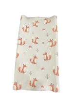 Tấm lót thay tã piccolo bambino kèm vỏ bọc hình cáo ( KT: 80x40x10)