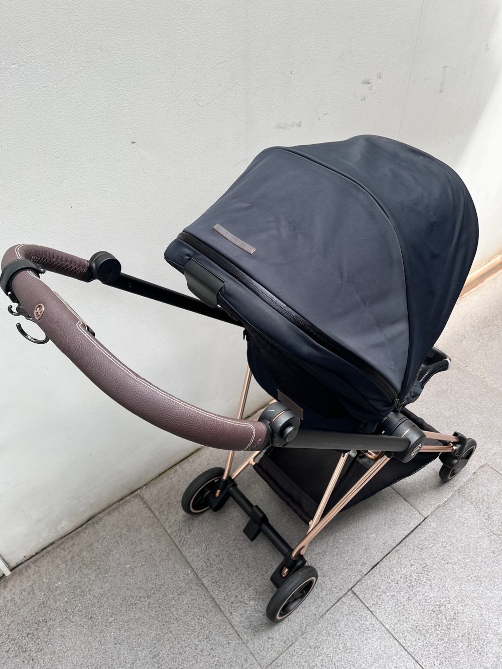 Xe đẩy Cybex Mios 2 màu đen khung rose gold (size 0→4y, tối đa 22kg) - Ảnh 21