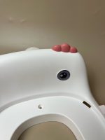 Bệ thu nhỏ đi vệ sinh cho bé Munie hình chú vịt màu hồng ( size: 10m+) - Ảnh 5