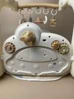 Thảm nhạc, đàn piano, xe tập đi cho bé hoạ tiết vũ trụ màu trắng be (no box) - Ảnh 8
