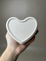 Hộp trữ đồ ăn dặm silicone Loveat hình trái tim màu be (no box) - Ảnh 10