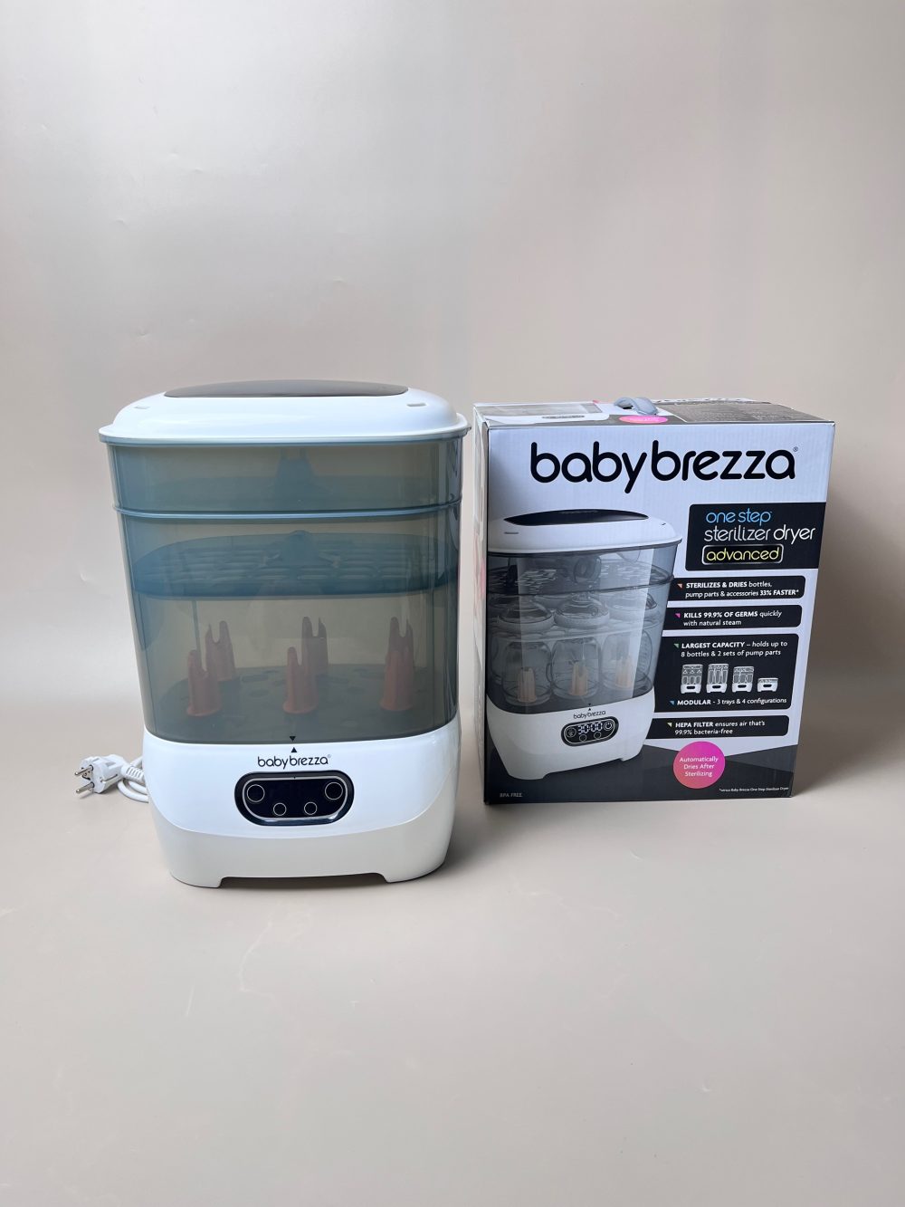 Máy tiệt trùng sấy khô Baby Brezza (full box) - Ảnh 32